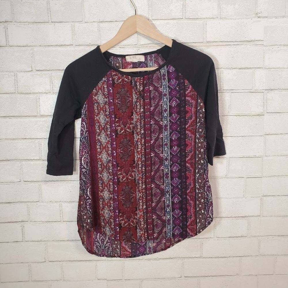 Hippie Rose short sleeve top